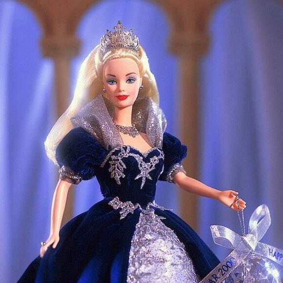 1999 Millennium Princess Holiday Special Edition Barbie Doll with  Ornament - Picture 3 of 13